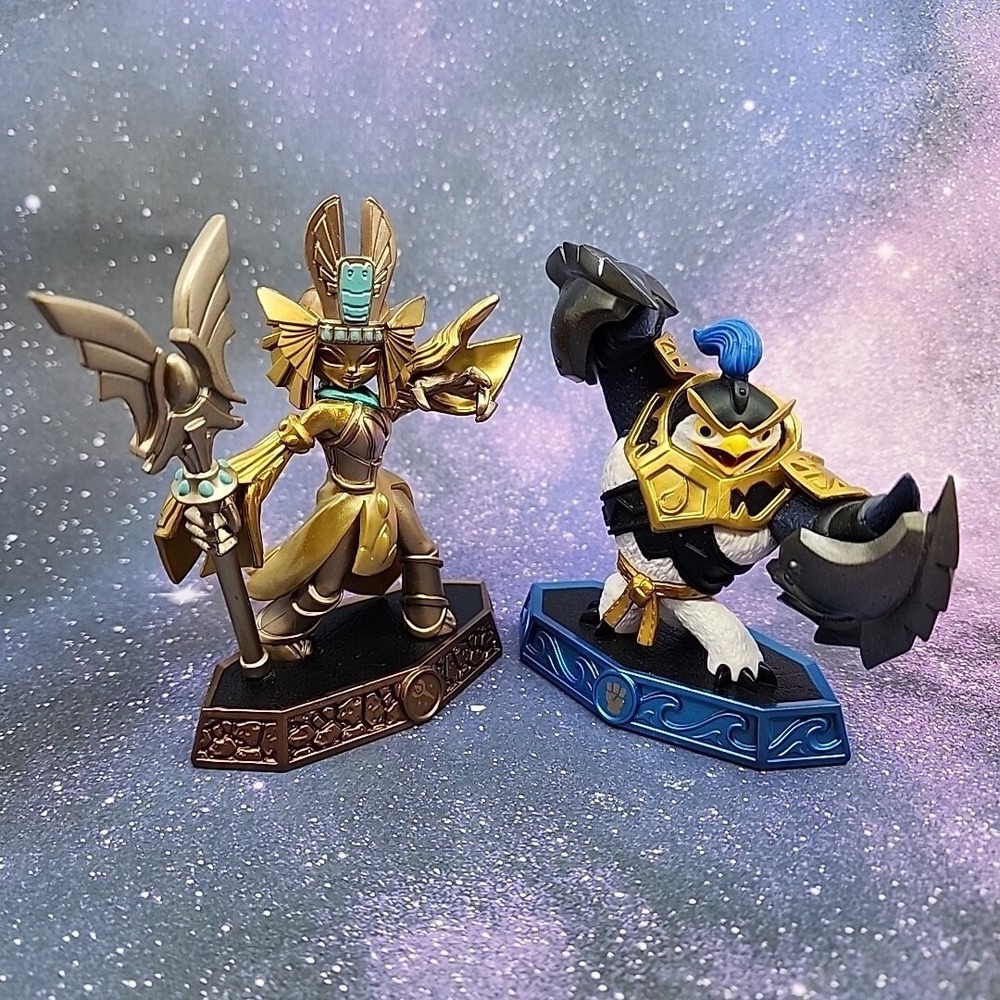 Skylanders Imaginators King Pen & Golden Queen Starter Kit Figures Only Tested